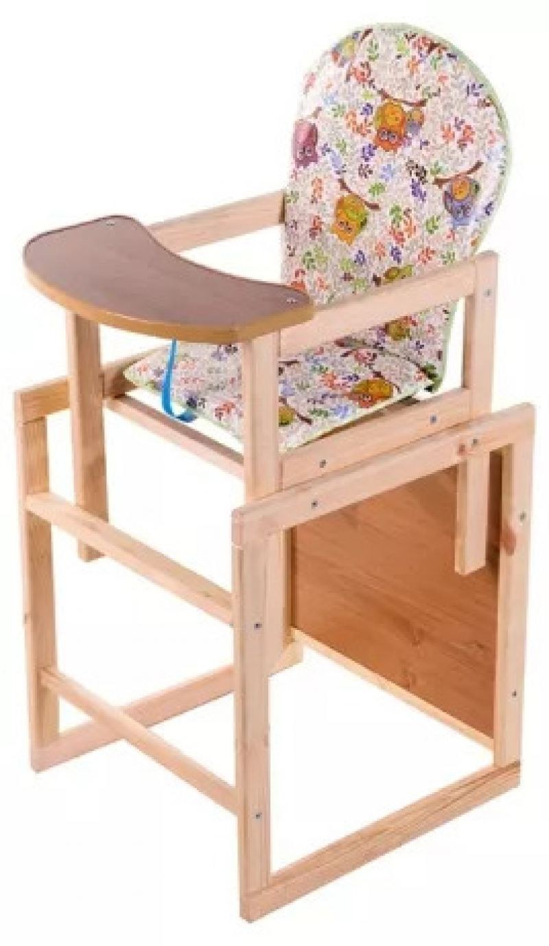 Детский стульчик трансформер деревянный