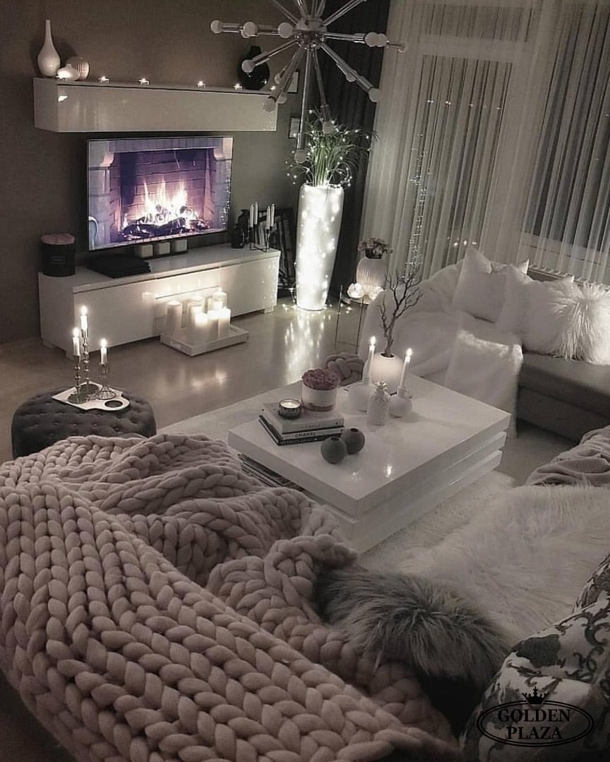 Уютный интерьер гостиной