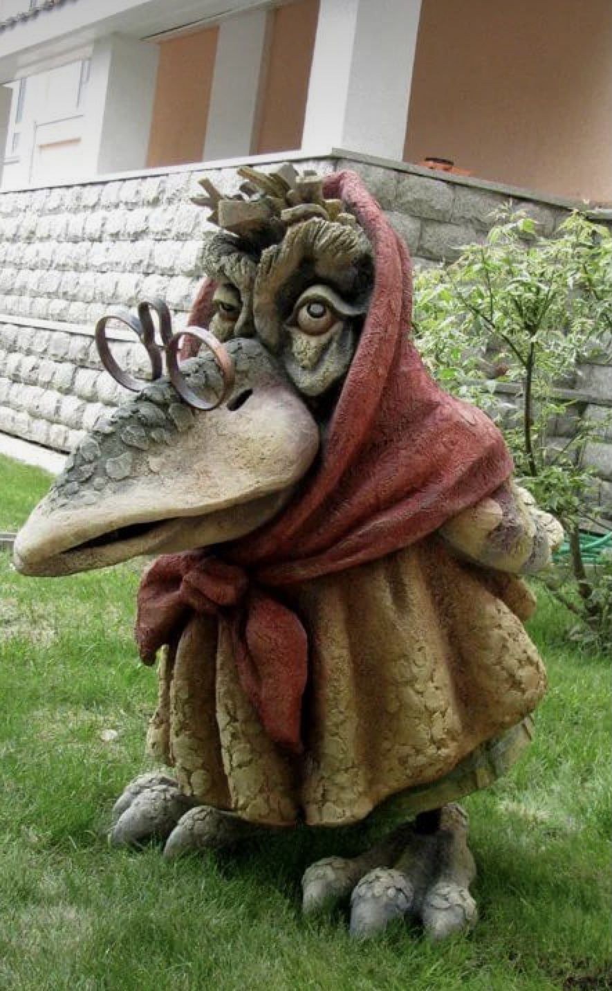 Фигуры из цемента для сада своими руками