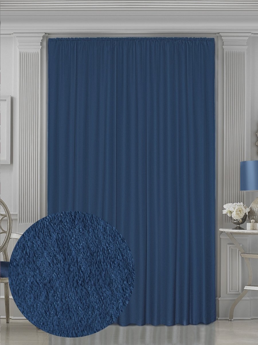 Шторы Аморе Мио синие