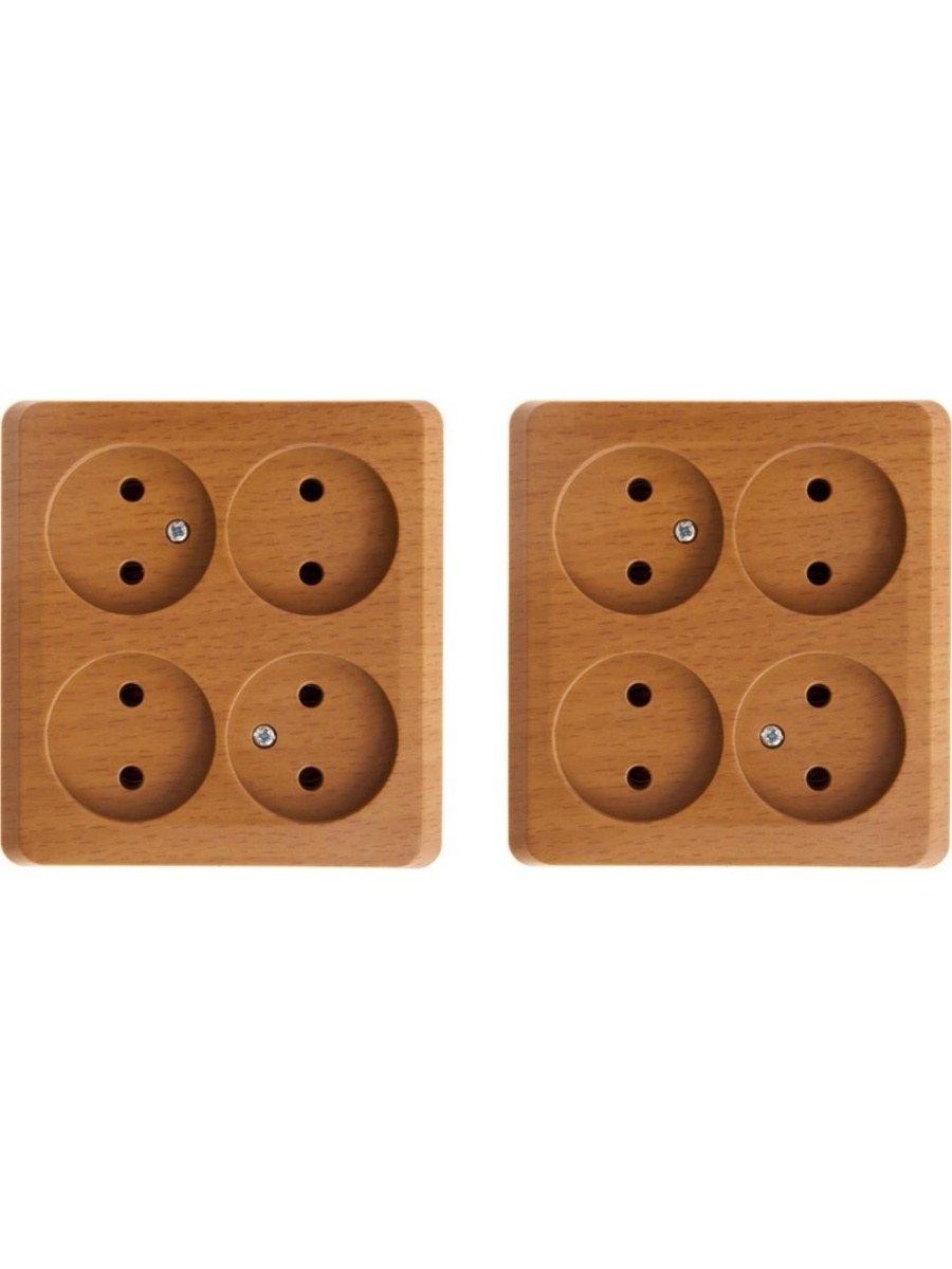 Розетка четырехместная (71 фото)