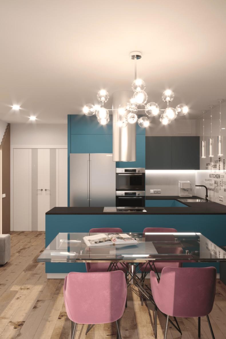 Интерьер квартиры 100 кв.м