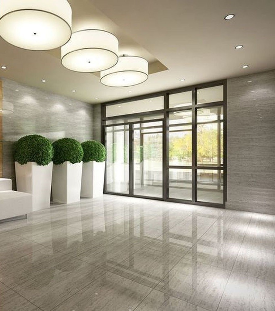 Интерьер фойе офиса