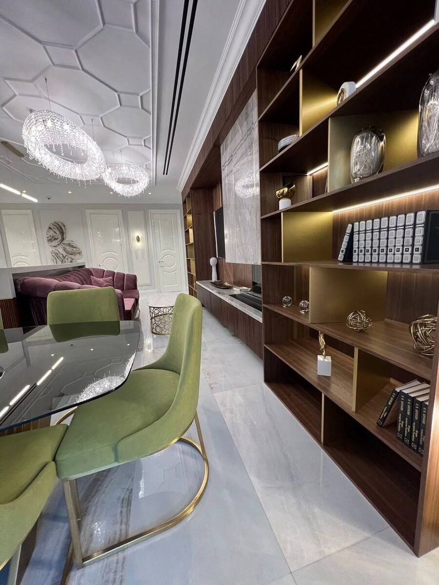 Дизайн кухни в стиле арт деко 2023 (74 фото)