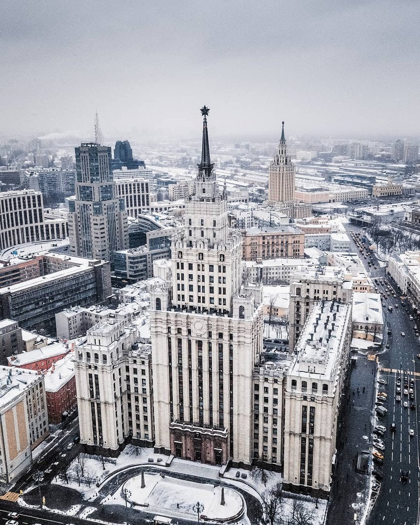 Сталинские высотки в Москве