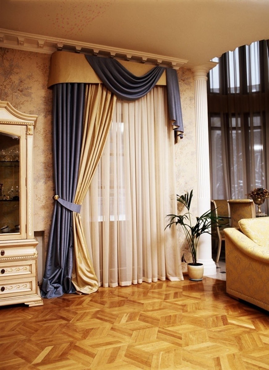 Занавески для зала
