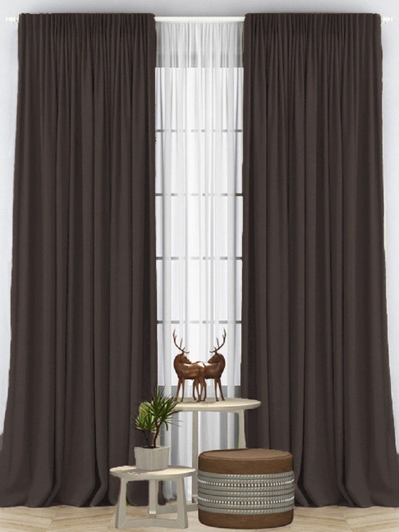 Штор милиса бархат мятный аромат