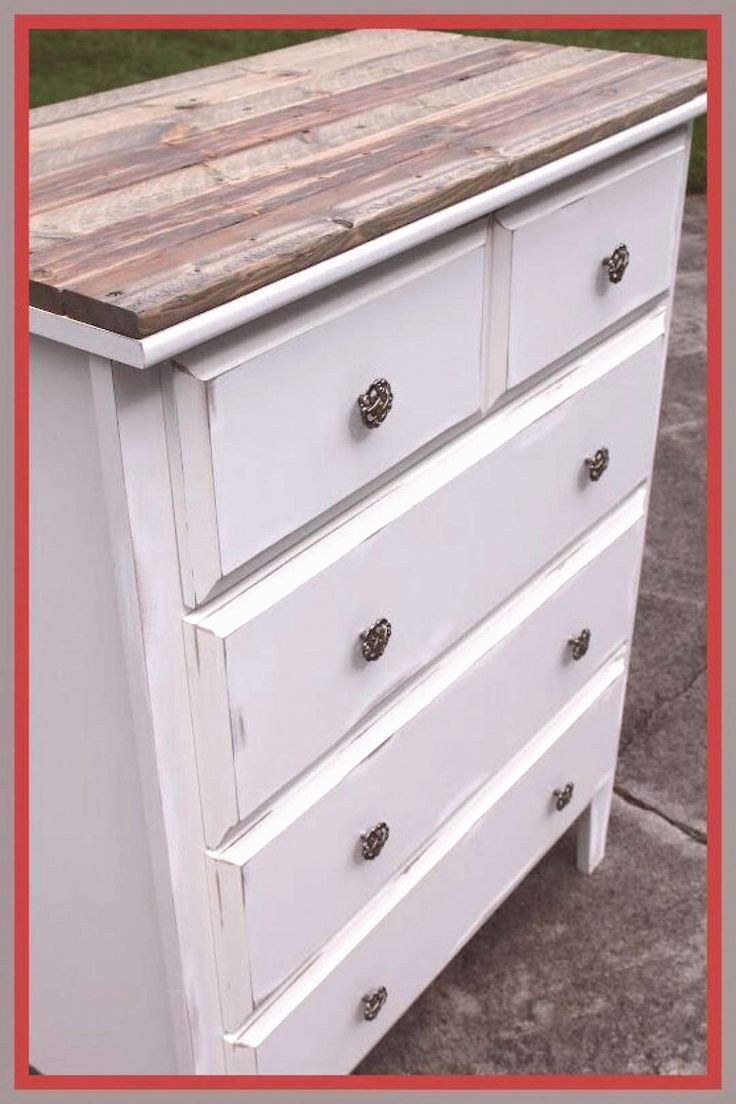 Перекраска комода из ДСП