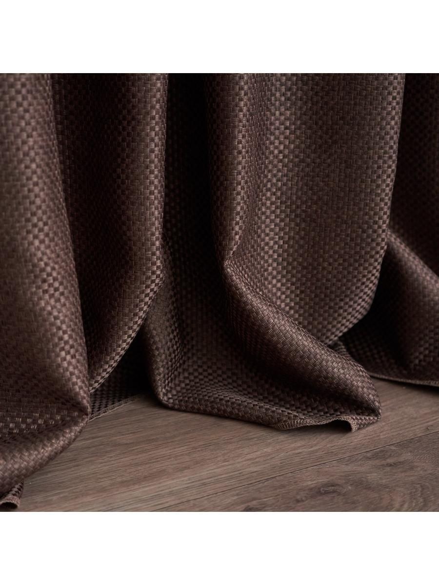 Портьеры WITERRA блэкаут рогожка на ленте 260 см 2 шт.