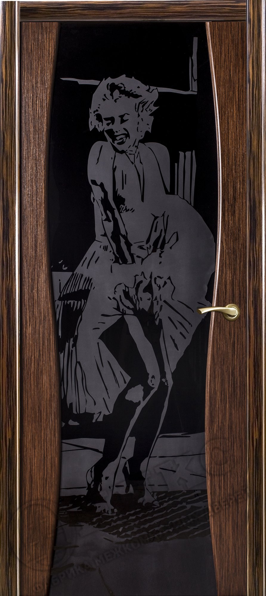 Дверь черный Эбен