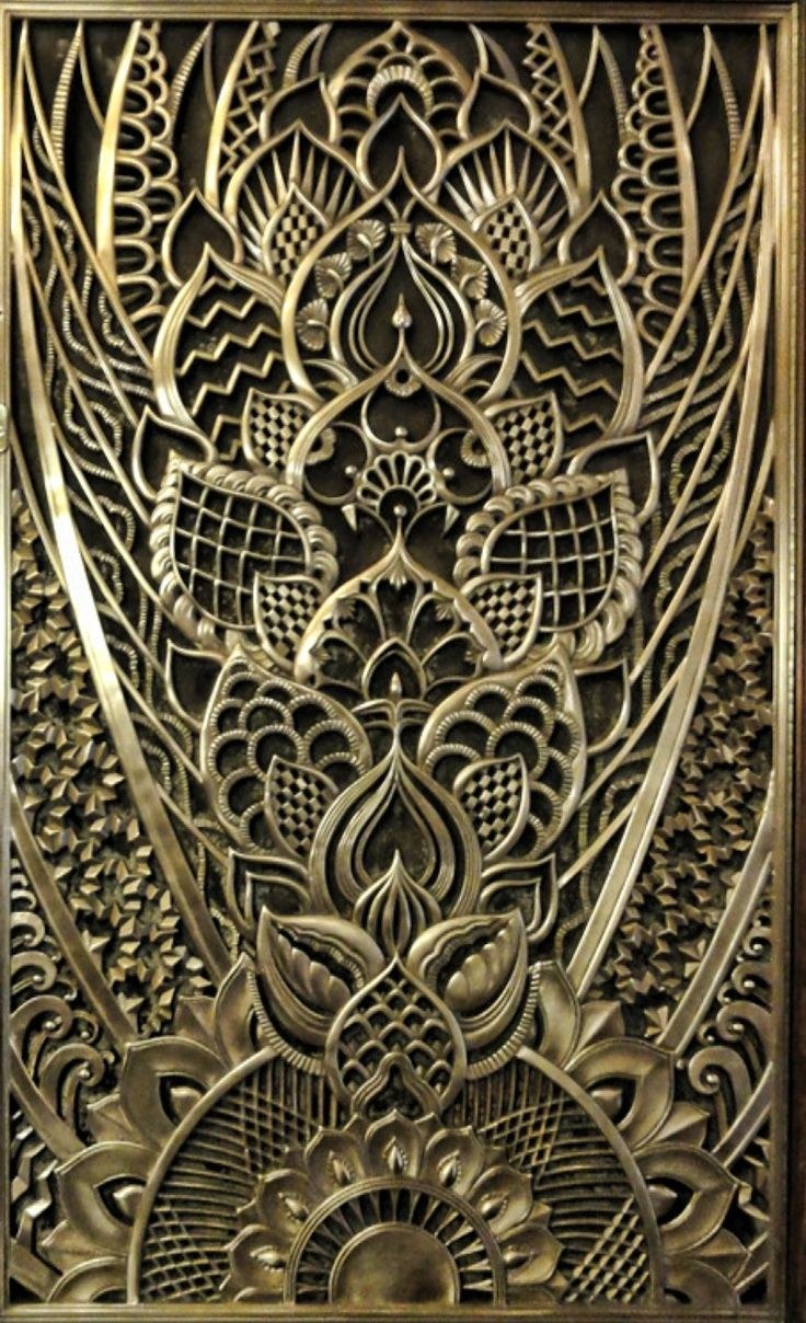 Арт деко нуво рельефные