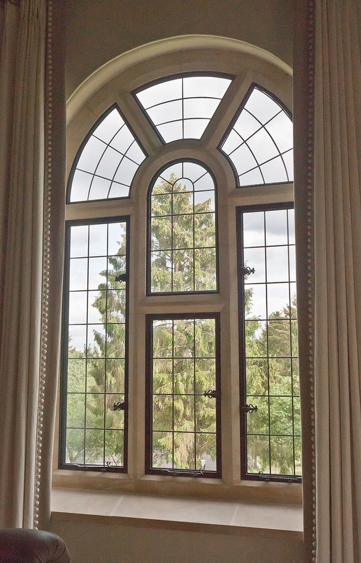 Арочные окна пластиковые