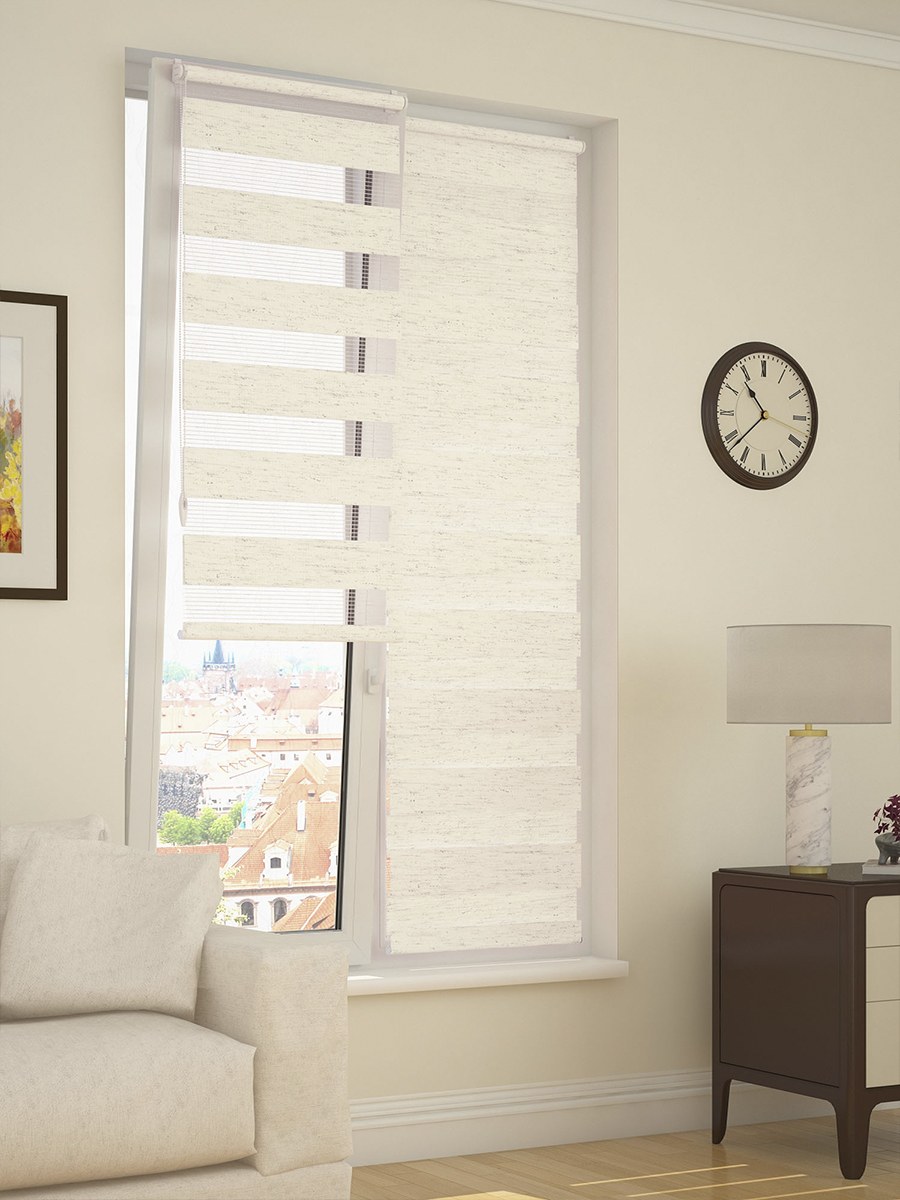 Рулонная штора "день-ночь Сантайм декор Дейзи"