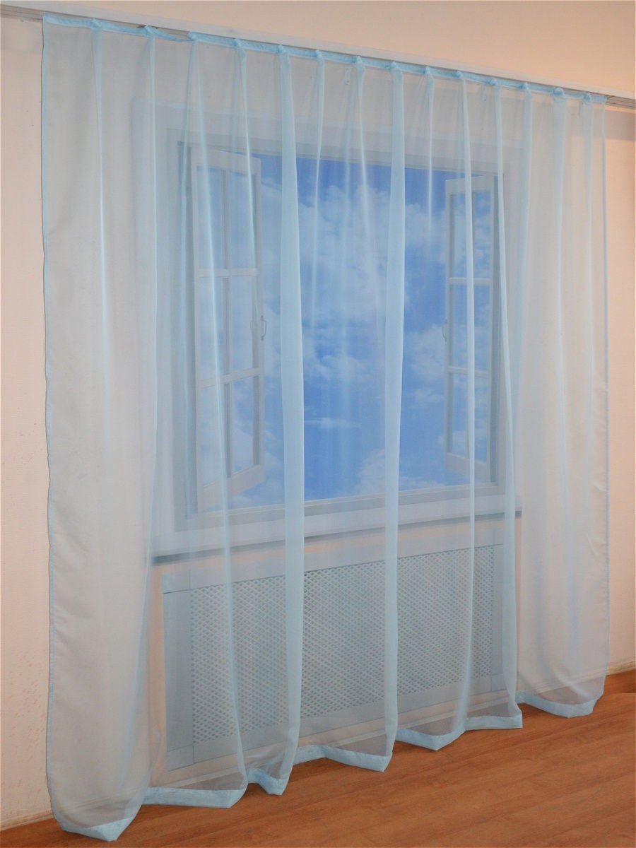 Шторы из вуали