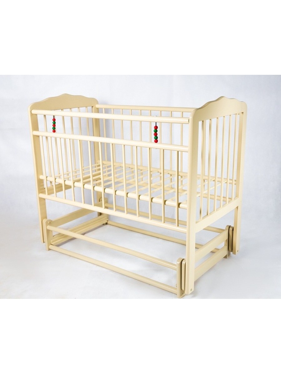 Кровать детская "Женечка-5" маятник (вишня)