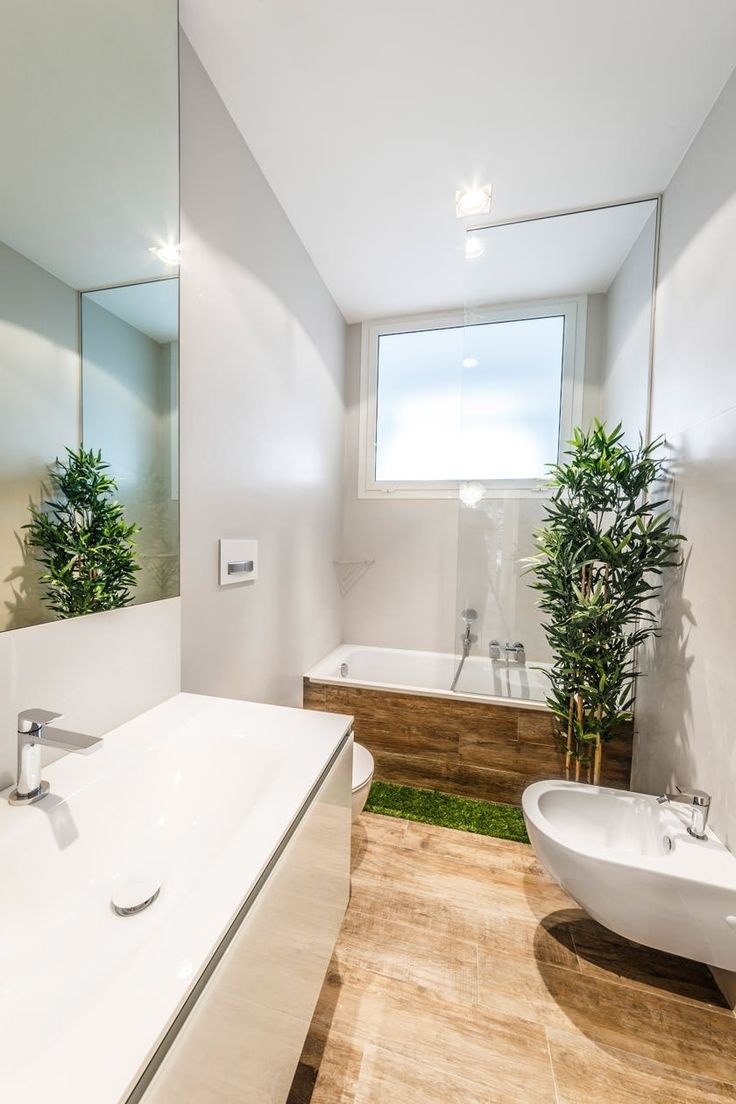 Ванная комната экостиль