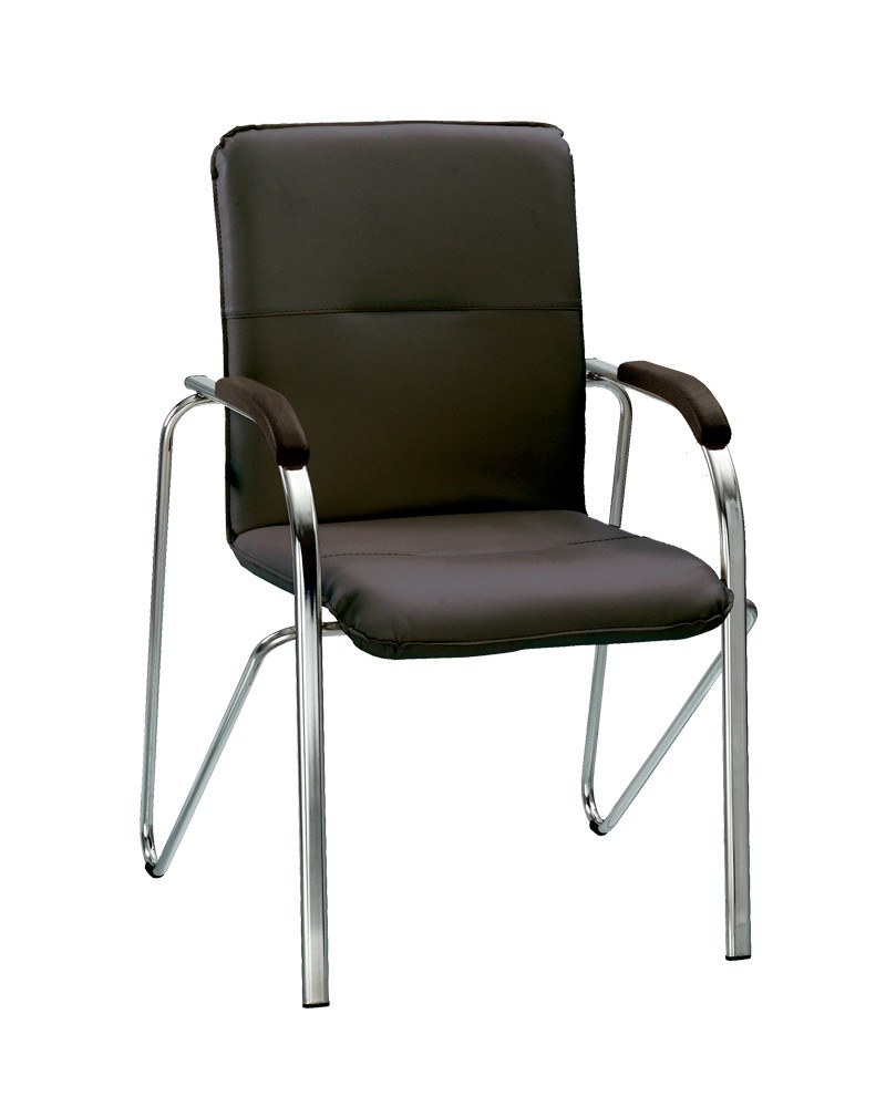 Стул nowy styl, Самба (Chrome v-1 1.007) бел.