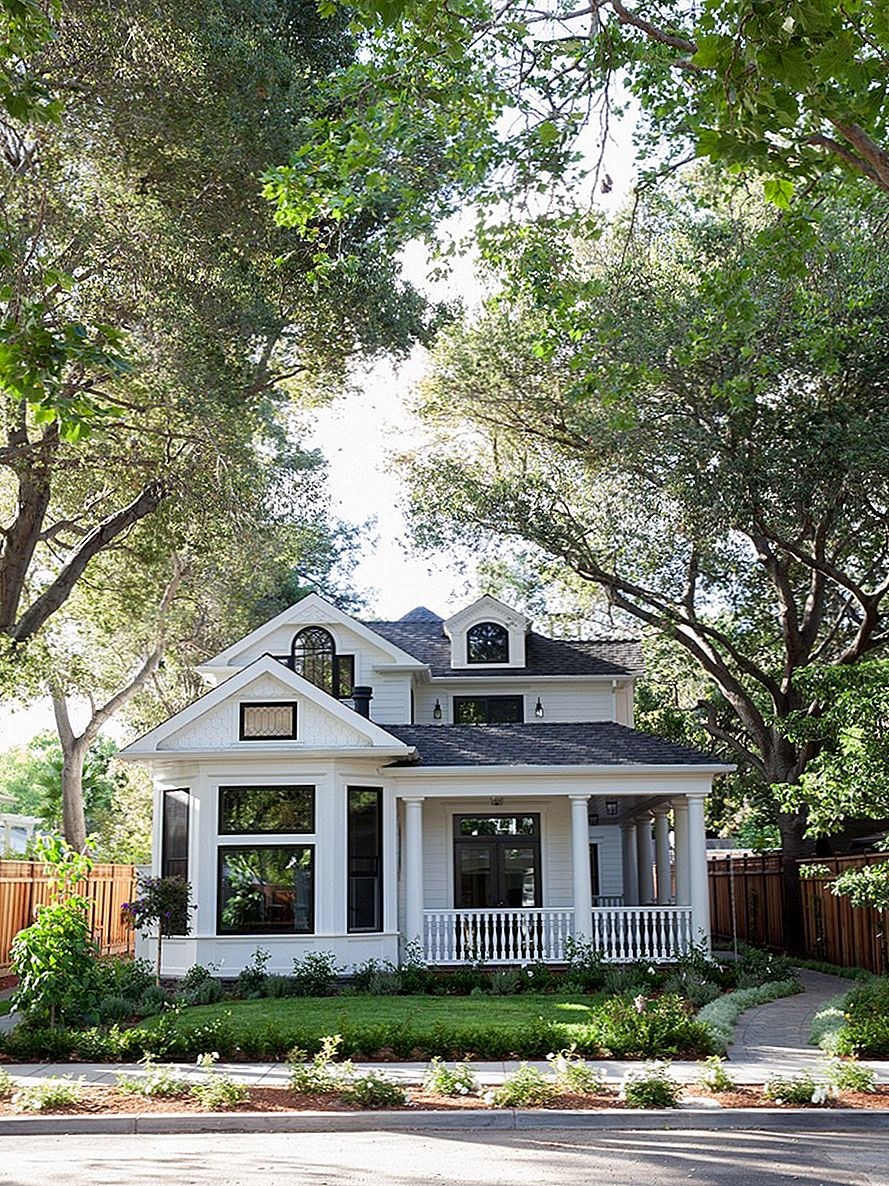 Американские загородные дома для среднего класса (72 фото)