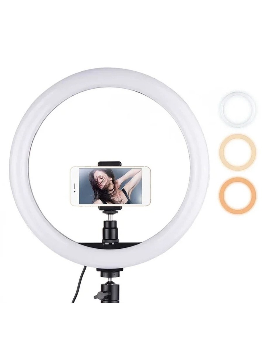 Кольцевая светодиодная лампа (58 фото)