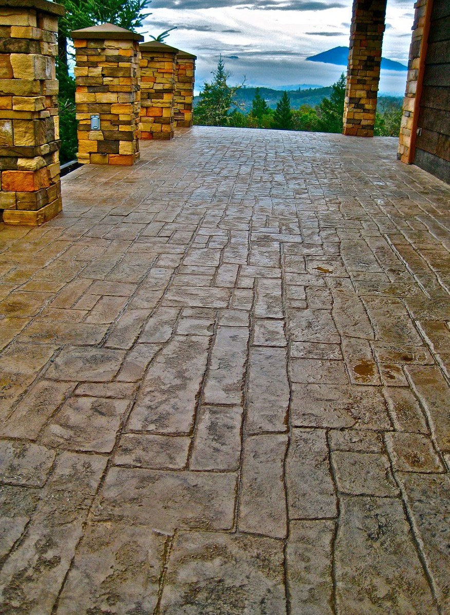 Штампованный бетон