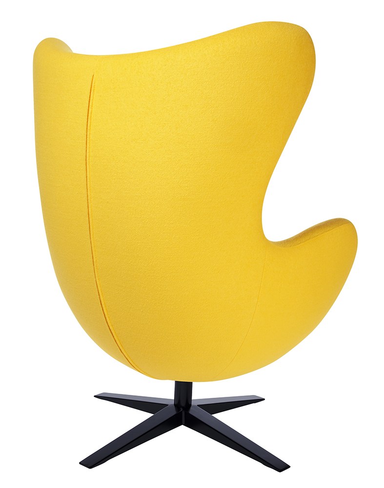 Кресло Egg Chair желтое