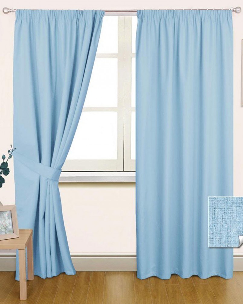 Икеа шторы блэкаут синие