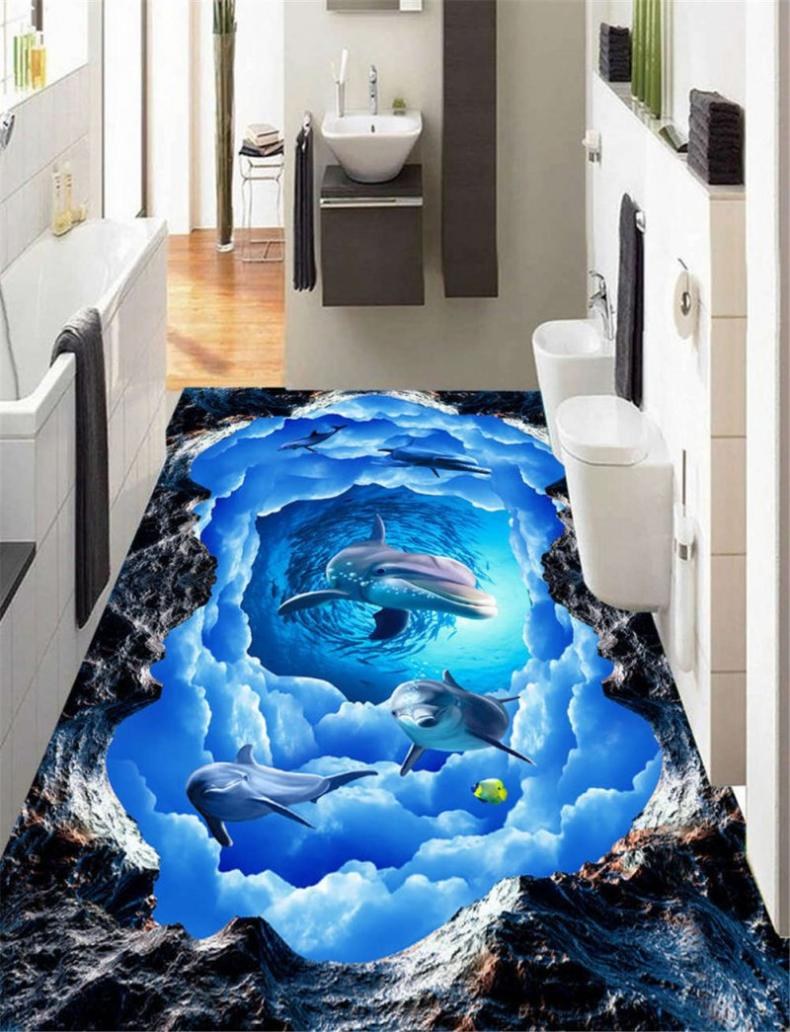 Наливные полы 3д