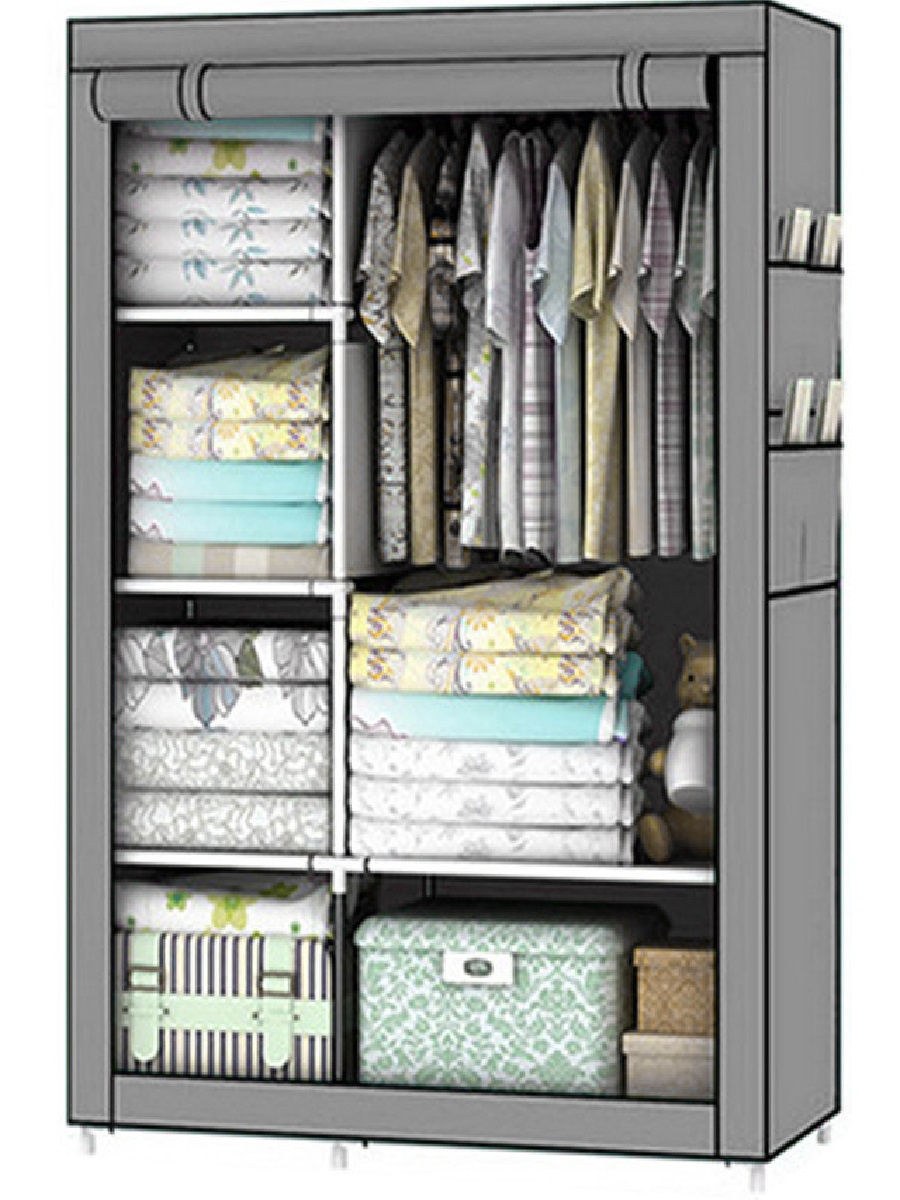 Тканевый шкаф Costway r-07gr