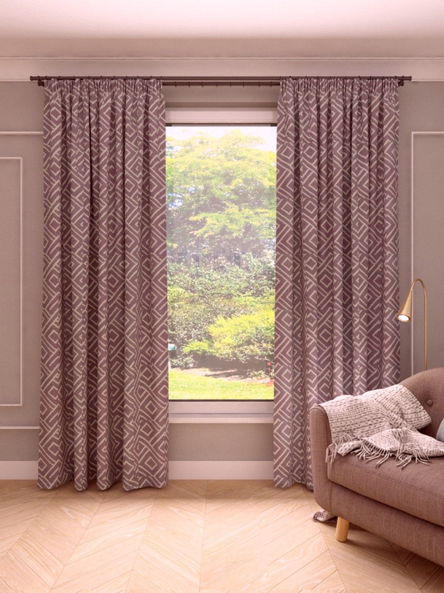 Шамрук портьера пыльная роза