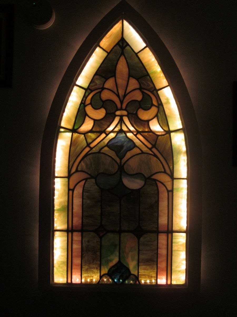 Витражи на арочные окна