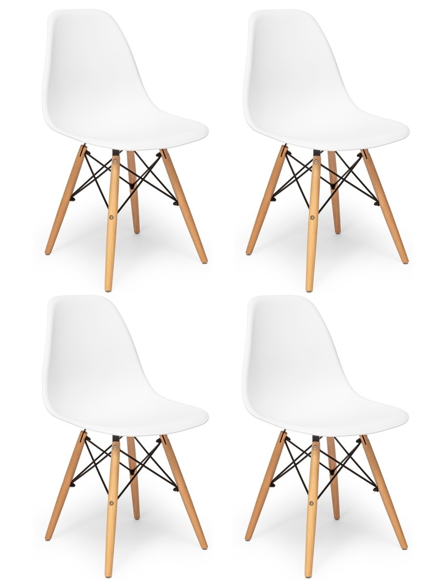 Стул Eames DSW белый