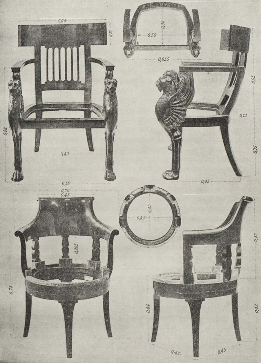 Кресло 19 век чертежи