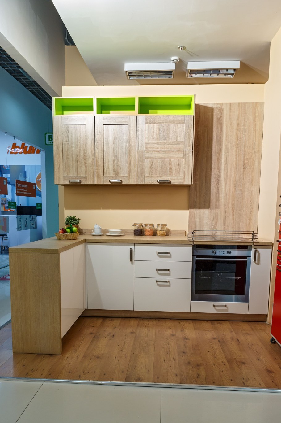 Трио Шервуд дуб сонома