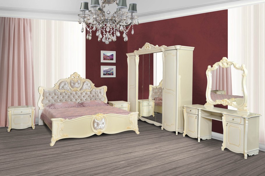Мебель спальный гарнитур Лорена