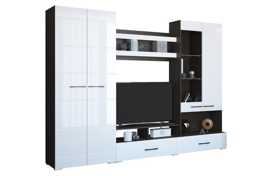 Гостиная Горизонт Ненси-1 венге