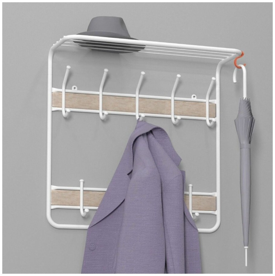 Двухъярусная вешалка