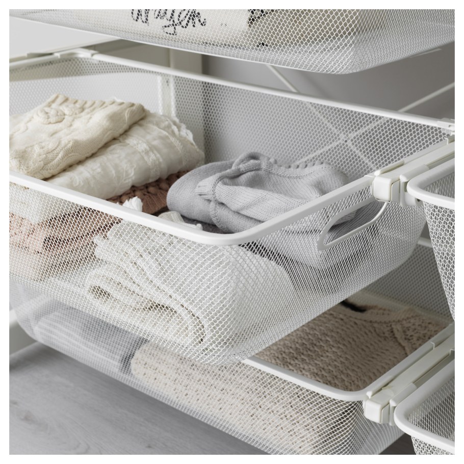 Икеа АЛЬГОТ сетчатая корзина