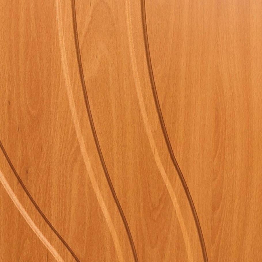 Дверь межкомнатная глухая 80x200 см цвет Миланский орех