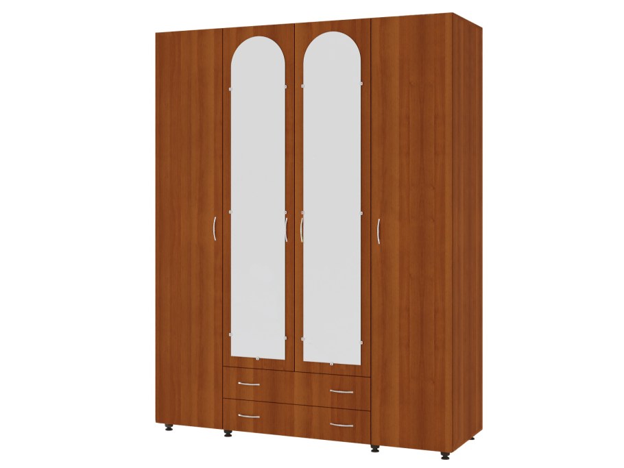 Шкаф орехового цвета
