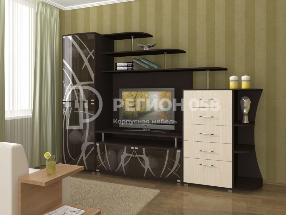 Гостиная Нота 16 венге/белфорт