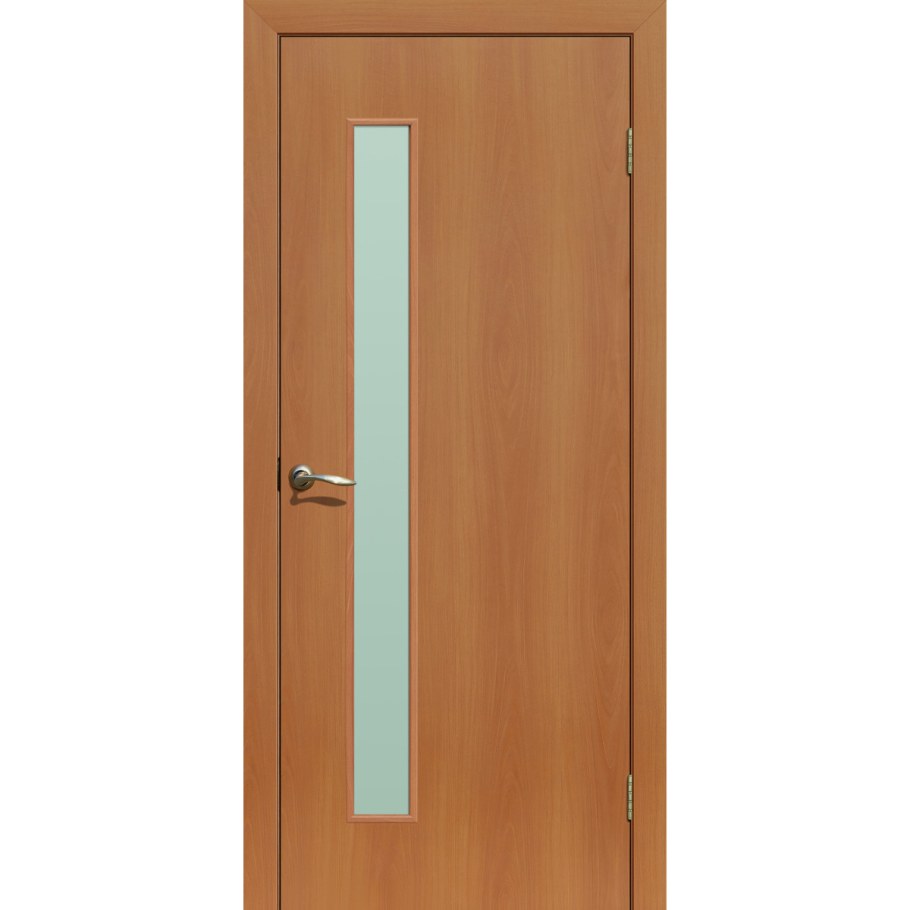 Полотно дверное глухое 90x200 см ламинация цвет Миланский орех