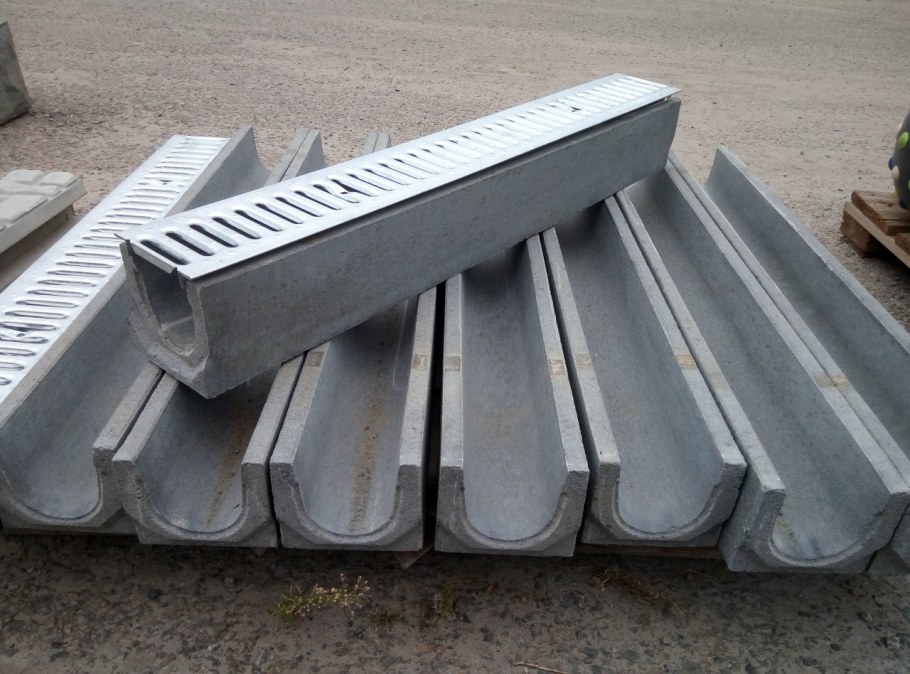 Лоток водоотводный плу 500х250х80