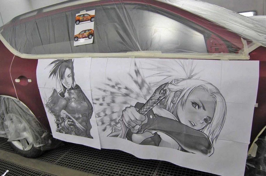 Трафареты для аэрографии на авто