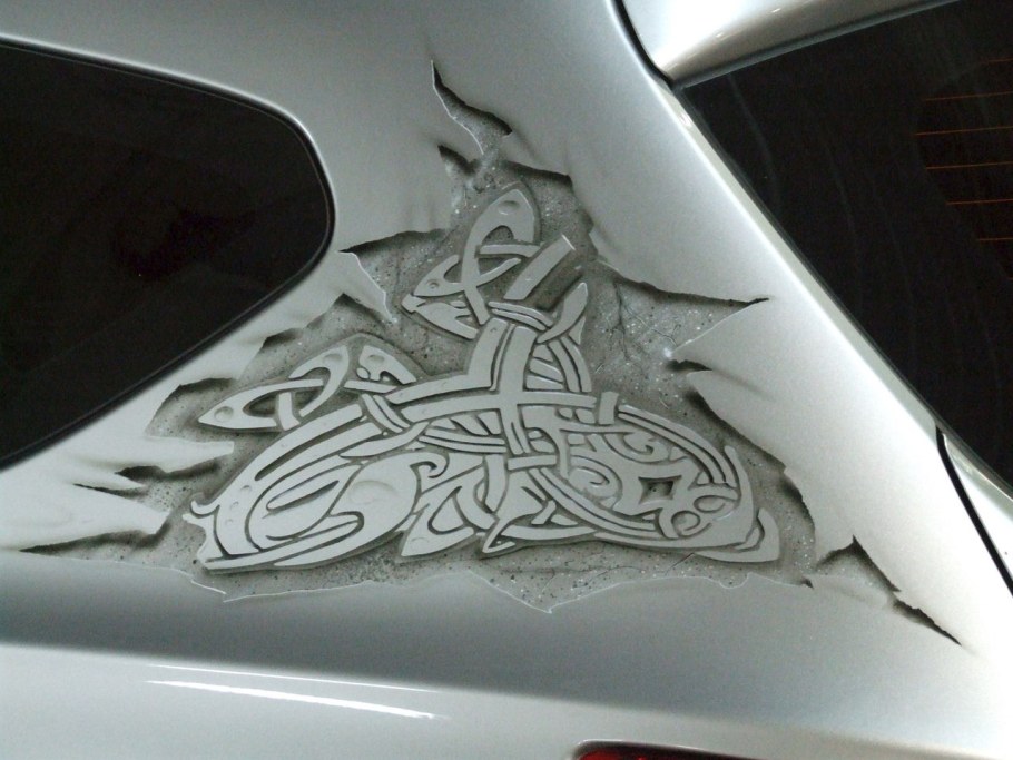 Аэрография орнамент