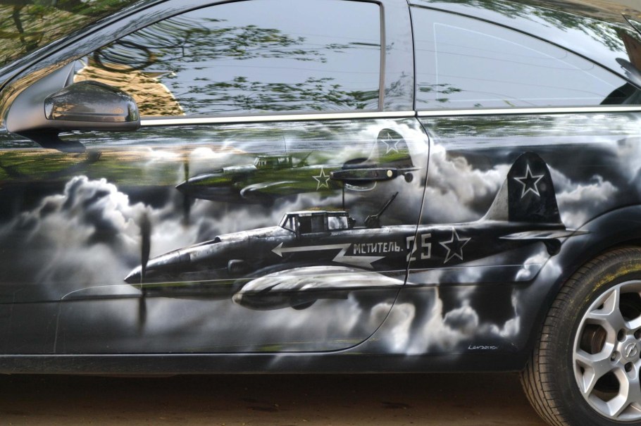 Штурмовик ил-2 аэрография