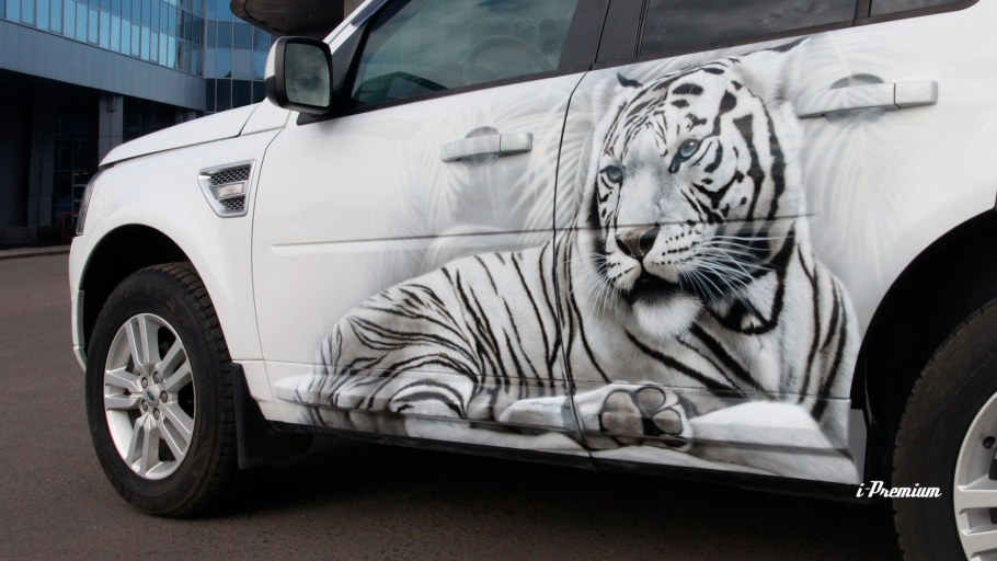 Ленд Ровер Фрилендер 2 аэрография