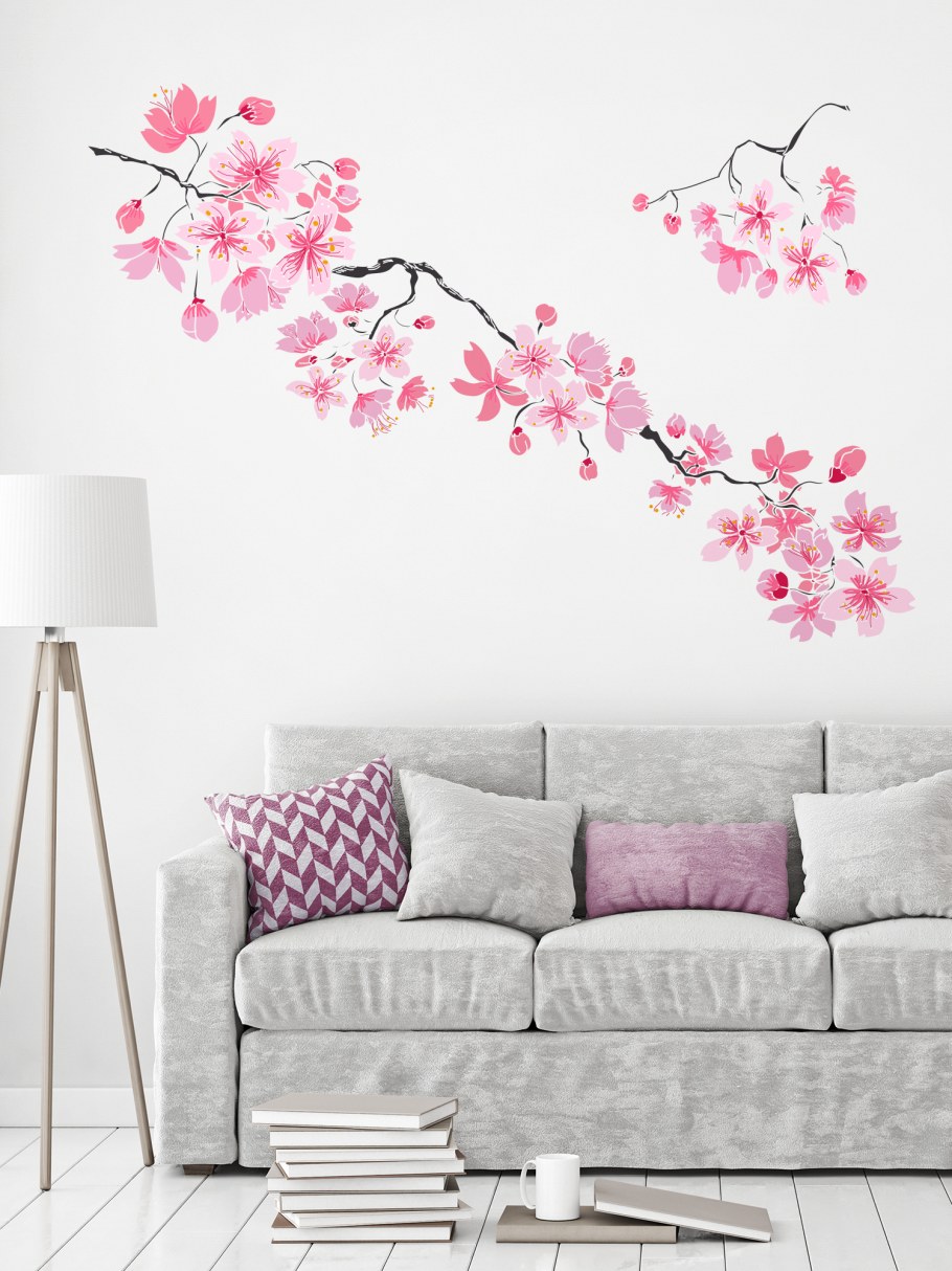 Интерьерная наклейка на стену