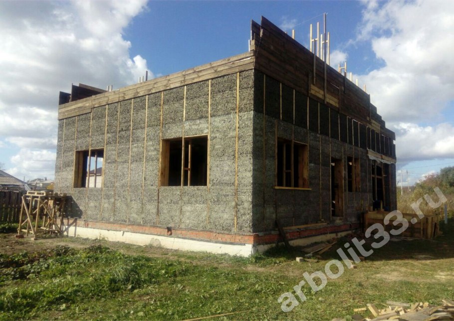 Проекты из монолитного арболита