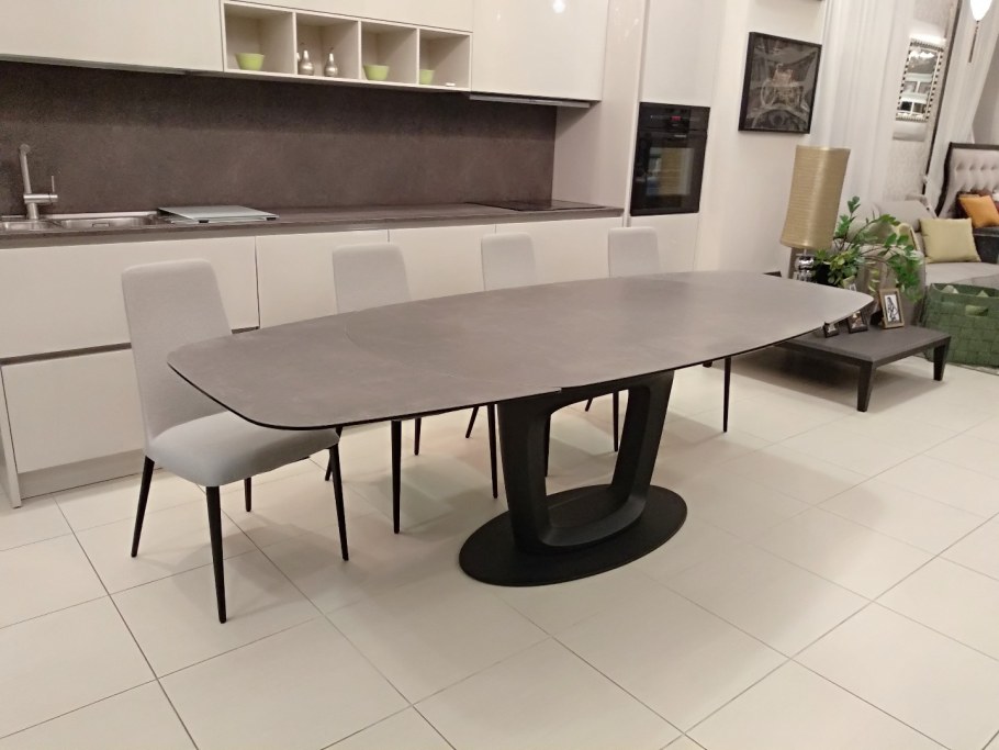 Стол Калигарис керамической столешницей