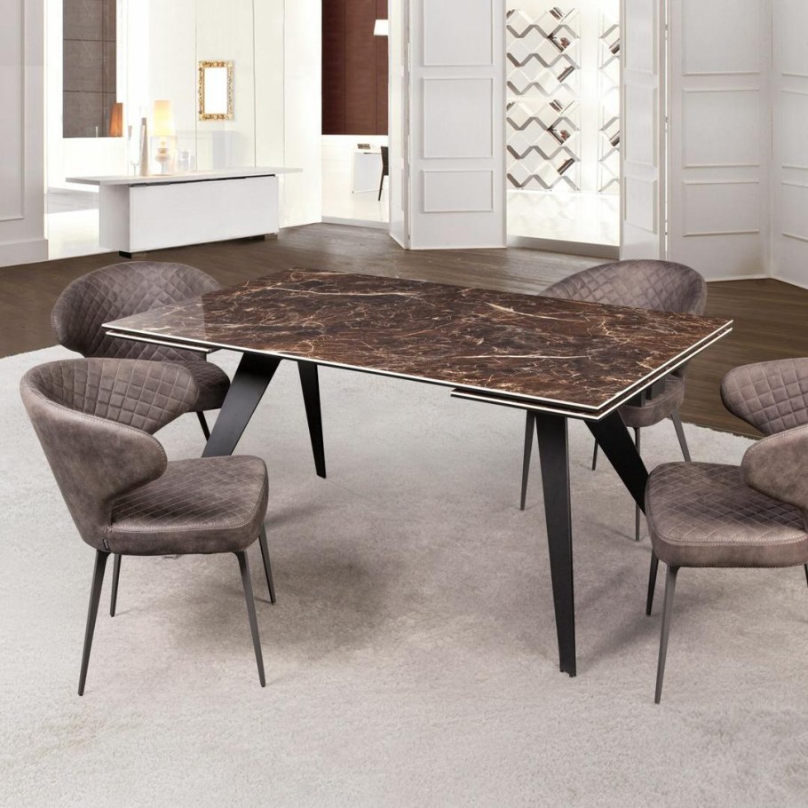 Стол Grant 160+40+40 мрамор